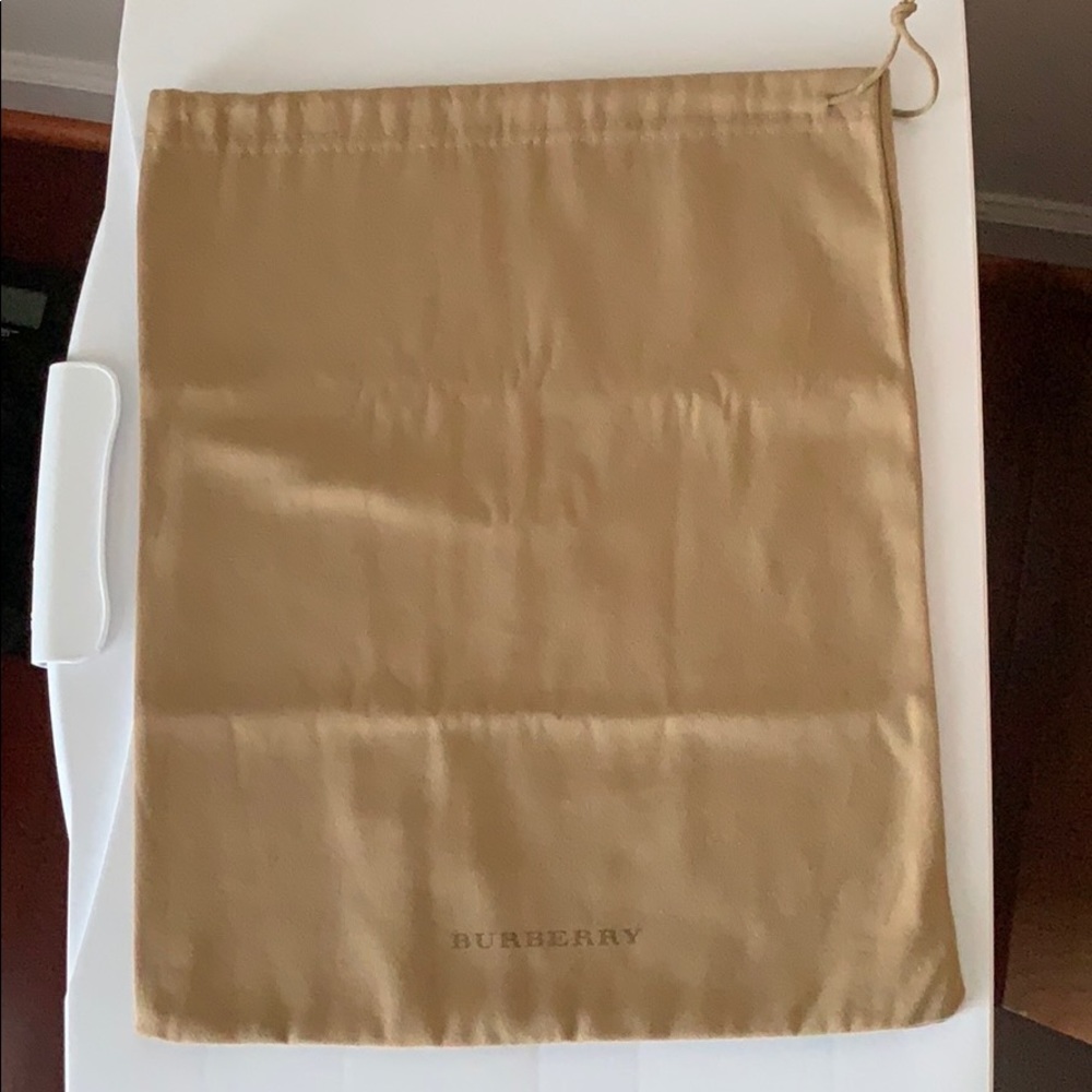 Authentic Burberry Drawstring Dust Bag